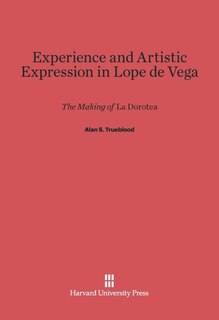 Front cover_Experience and Artistic Expression in Lope de Vega