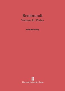 Front cover_Rembrandt, Volume II: Plates