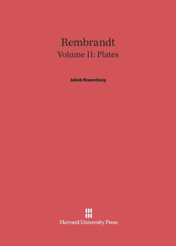 Front cover_Rembrandt, Volume II: Plates