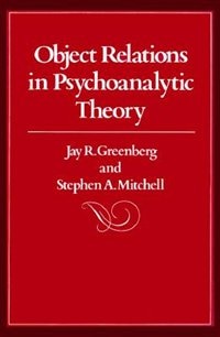 Front cover_Object Relations in Psychoanalytic Theory