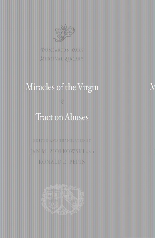 Front cover_Miracles Of The Virgin. Tract On Abuses