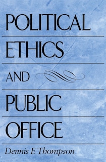 Couverture_Political Ethics and Public Office