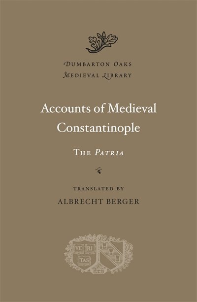 Front cover_Accounts of Medieval Constantinople