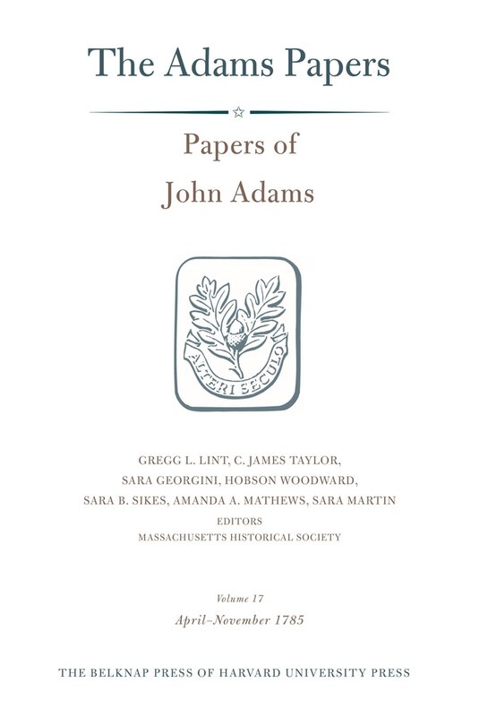 Front cover_Papers of John Adams