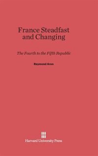Front cover_France Steadfast and Changing