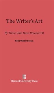 Front cover_The Writer's Art