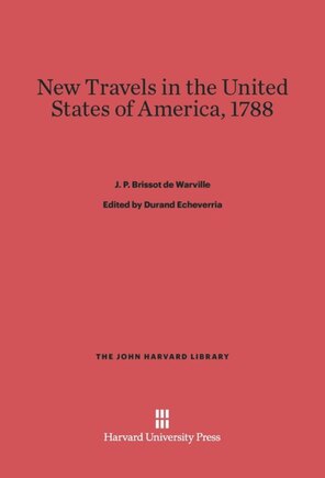 New Travels in the United States of the America, 1788