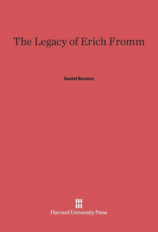 Front cover_The Legacy of Erich Fromm