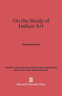 Front cover_On the Study of Indian Art