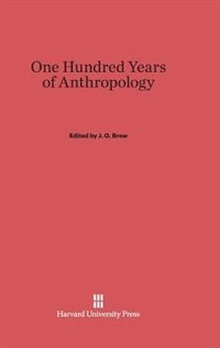 Front cover_One Hundred Years of Anthropology