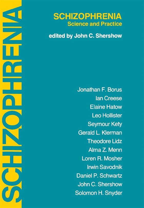 Front cover_Schizophrenia