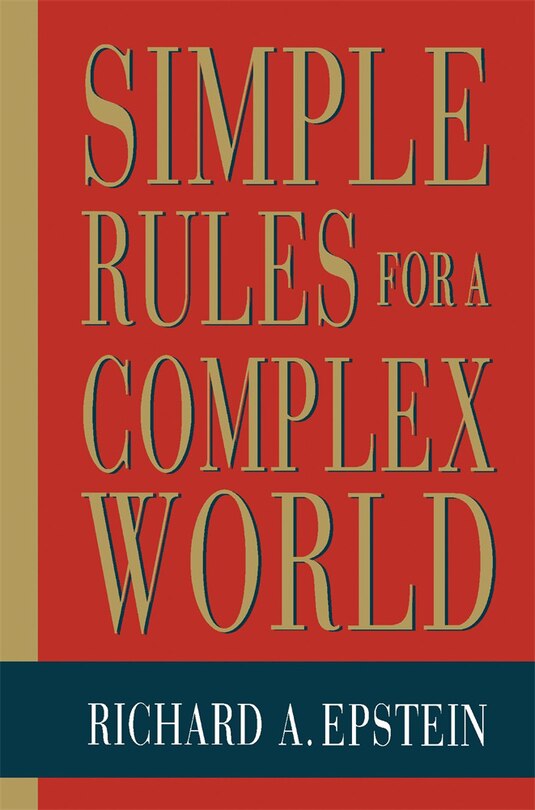 Front cover_Simple Rules for a Complex World