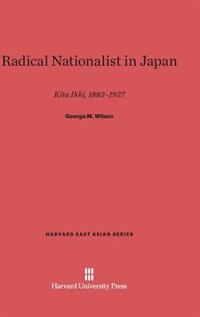 Front cover_Radical Nationalist in Japan