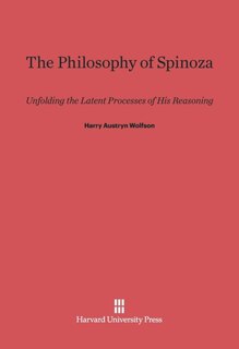 Front cover_Philosophy of Spinoza