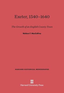 Front cover_Exeter, 1540-1640