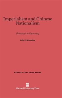 Front cover_Imperialism and Chinese Nationalism