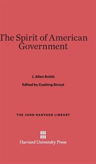 Front cover_The Spirit of American Government