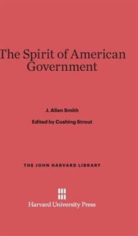 Front cover_The Spirit of American Government