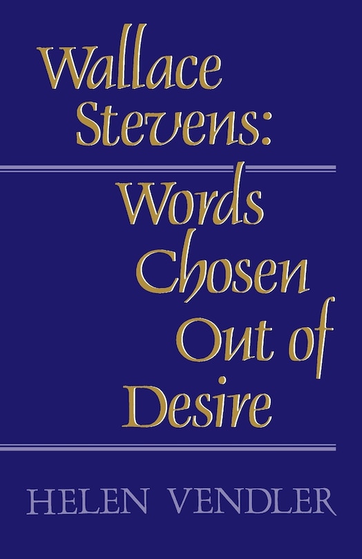 Front cover_Wallace Stevens