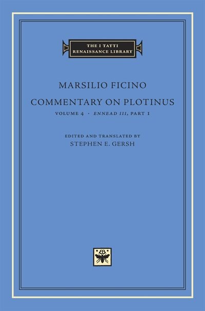 Front cover_Commentary on Plotinus