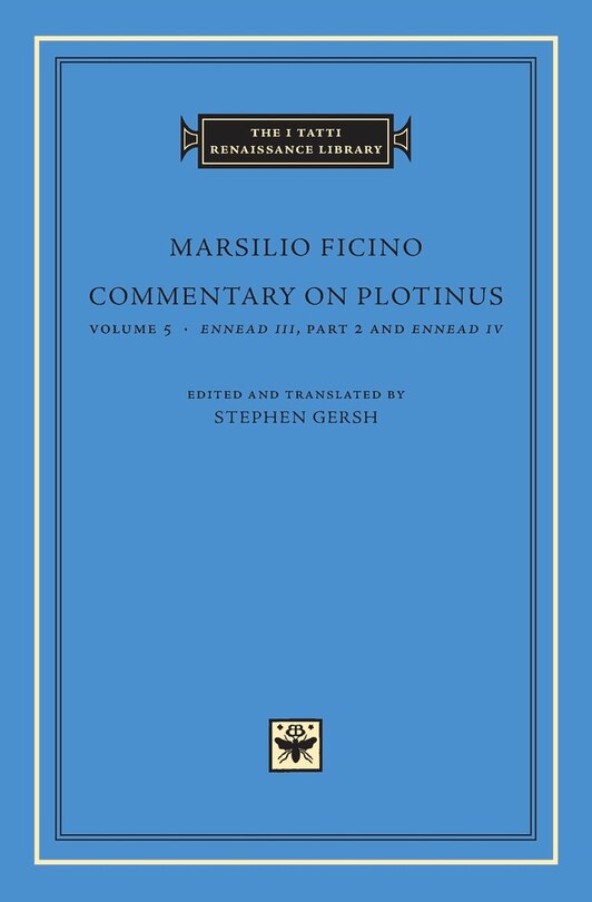 Front cover_Commentary on Plotinus