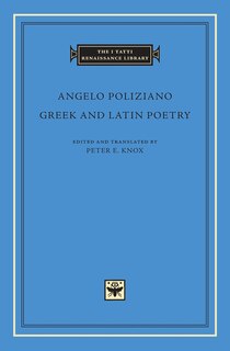 Couverture_Greek And Latin Poetry