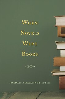 Couverture_When Novels Were Books