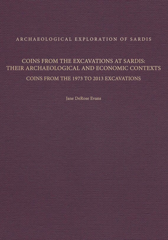 Couverture_Coins From The Excavations At Sardis