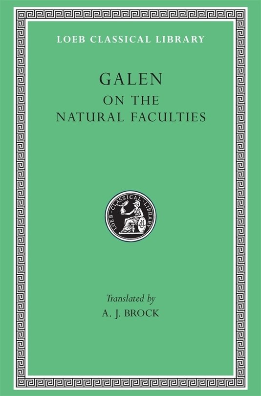 Front cover_On the Natural Faculties