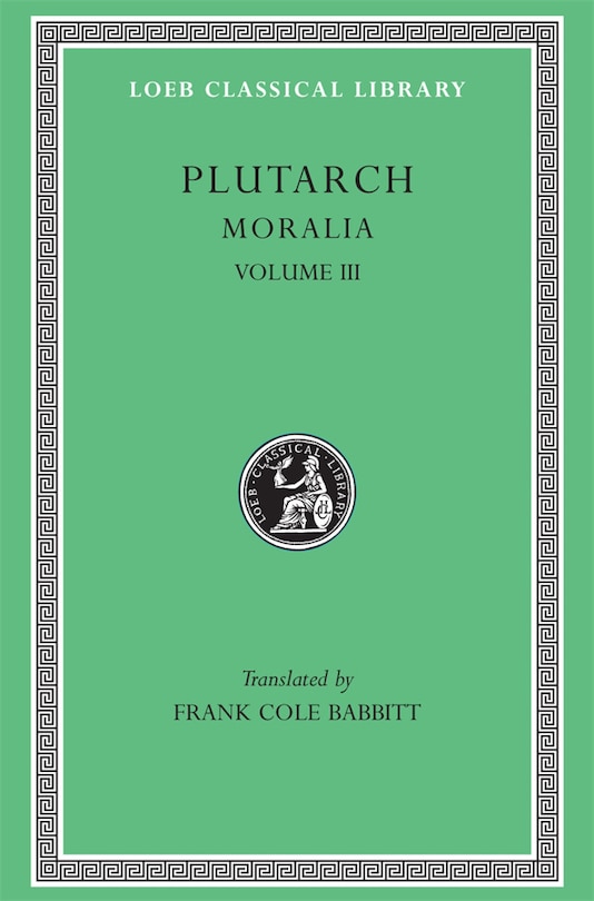 Front cover_Moralia, Volume III