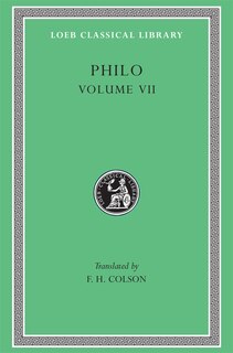 Front cover_Philo, Volume VII