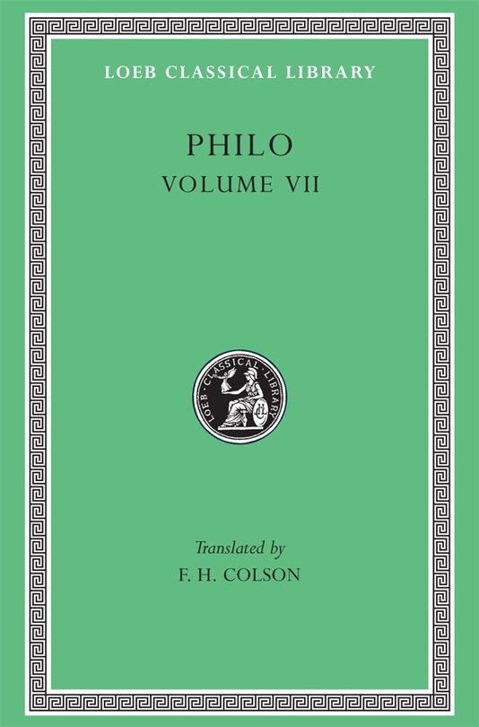 Front cover_Philo, Volume VII