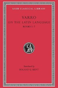 Front cover_On the Latin Language, Volume I