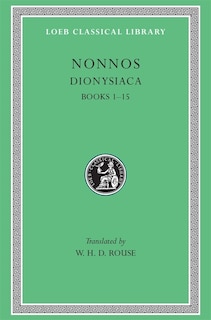 Front cover_Dionysiaca, Volume I