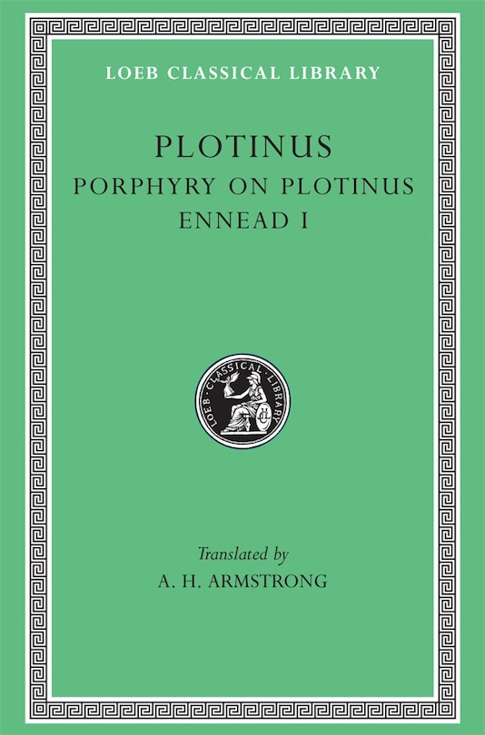 Front cover_Porphyry on Plotinus. Ennead I