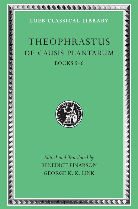 Front cover_De Causis Plantarum, Volume III