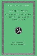 Front cover_Greek Lyric, Volume V