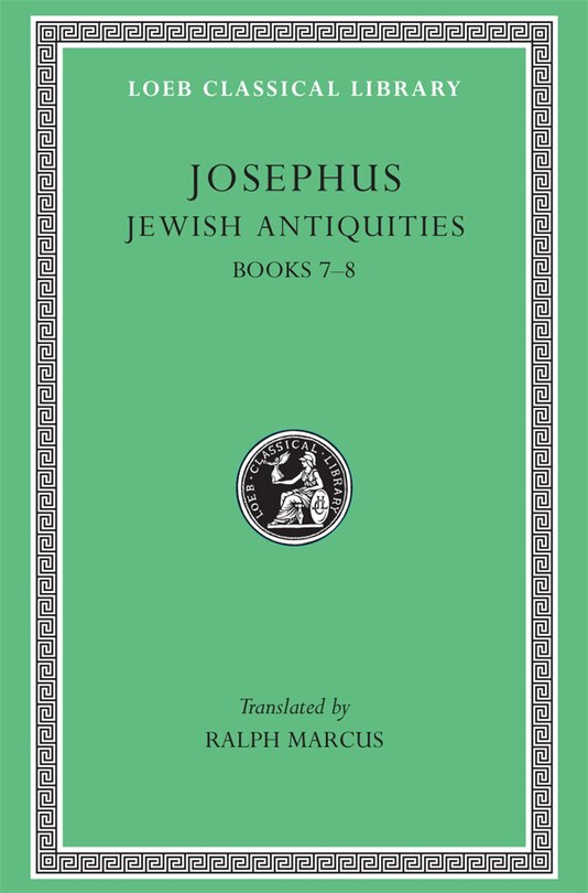 Front cover_Jewish Antiquities, Volume III