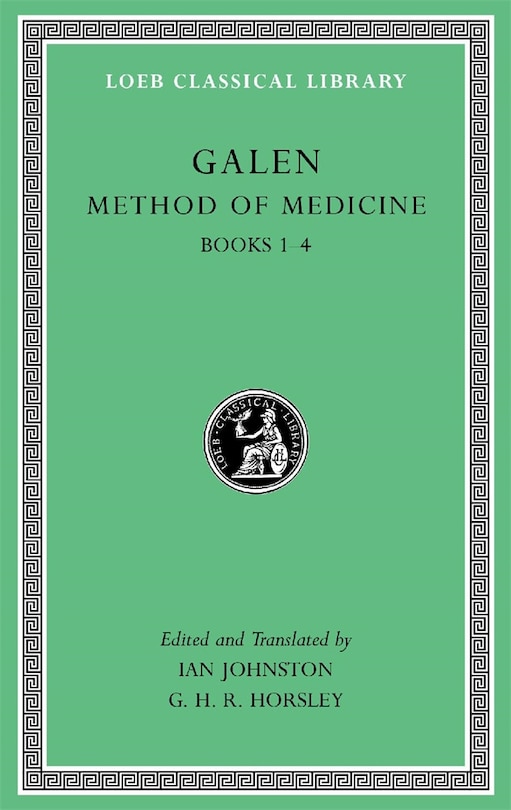 Couverture_Method of Medicine, Volume I