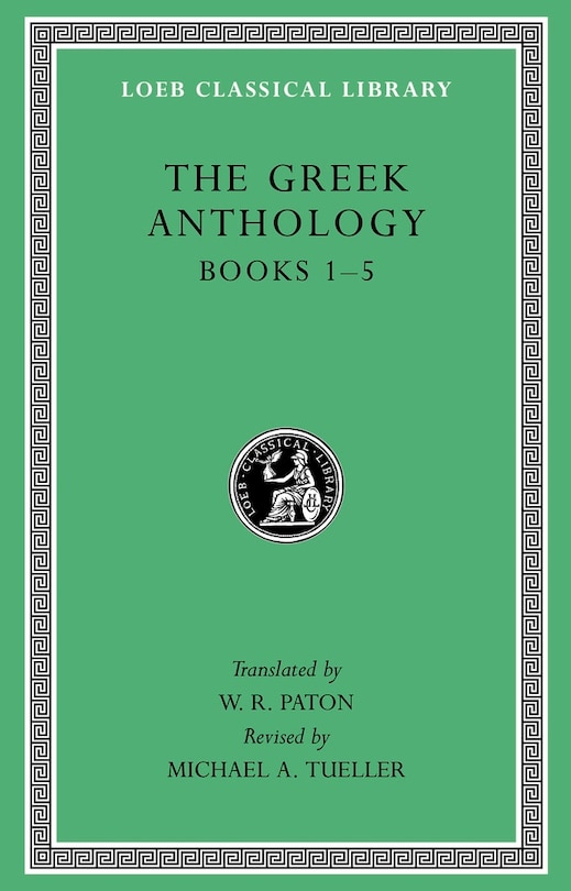 Front cover_Greek Anthology, Volume I