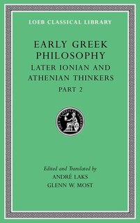 Front cover_Early Greek Philosophy, Volume VII