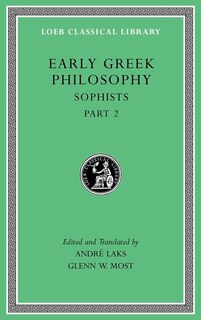 Front cover_Early Greek Philosophy, Volume IX