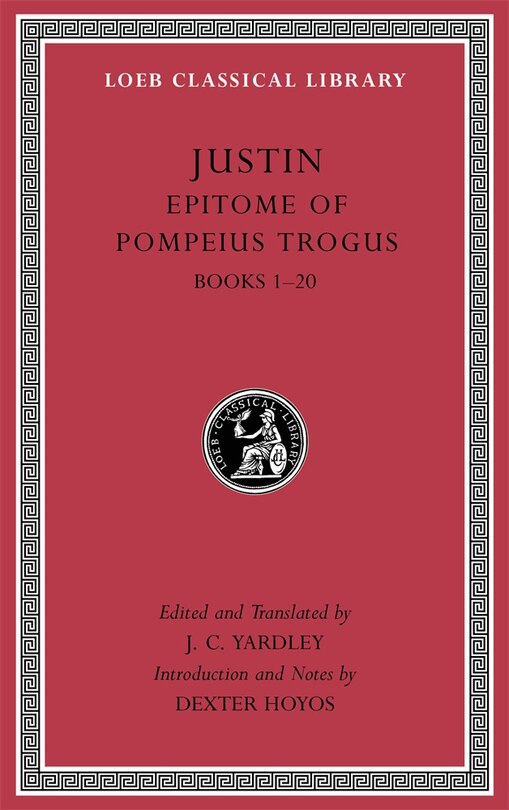 Front cover_Epitome of Pompeius Trogus, Volume I