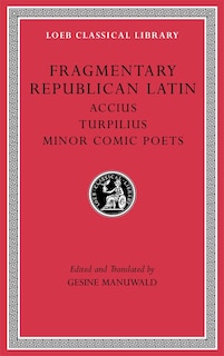 Front cover_Fragmentary Republican Latin, Volume VIII