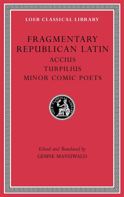 Front cover_Fragmentary Republican Latin, Volume VIII