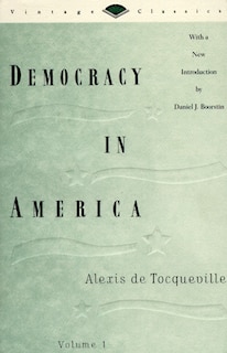 Front cover_Democracy In America, Volume 1