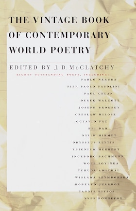 The Vintage Book Of Contemporary World Poetry