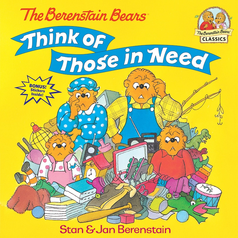 Front cover_The Berenstain Bears Think Of Those In Need