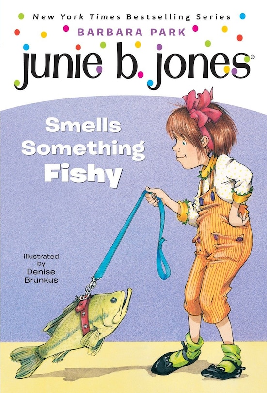 Front cover_Junie B. Jones #12: Junie B. Jones Smells Something Fishy