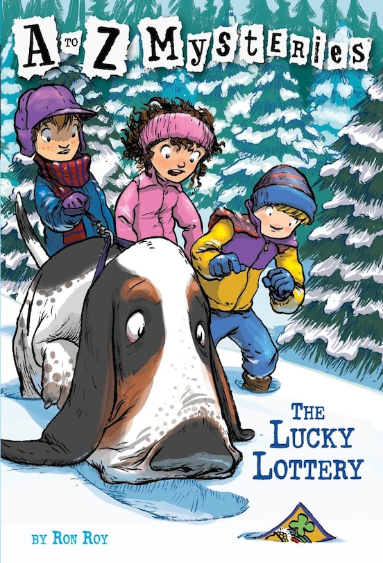 Front cover_A To Z Mysteries: The Lucky Lottery